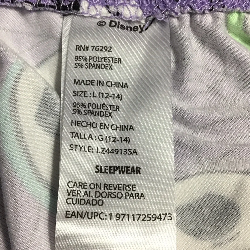 Disney Mismatched Pajama Sleepwear Women set - Picture 4 of 9